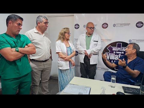 Mangione recorrió hospitales del sur provincial y anunció mejoras en la atención