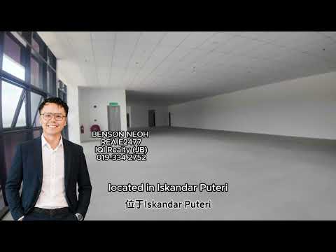 Manufacturing-Ready Factory Near Singapore | 33,000 Sq Ft • 800 Amp • Gelang Patah