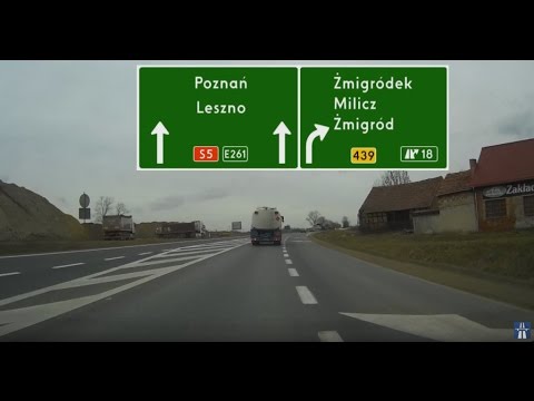 Droga Ekspresowa / Expressway S5 Wrocław - Poznań (odc. Żmigród - Kaczkowo)