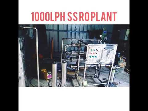 1000lph Stainless Steel Reverse Osmosis Plant