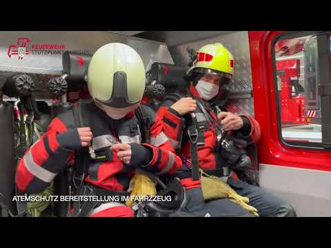 Atemschutz Bereitstellung im Fahrzeug