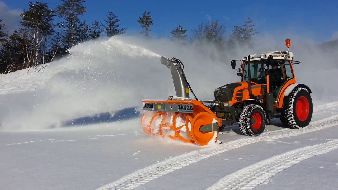 Fendt Zaugg 제설브로워