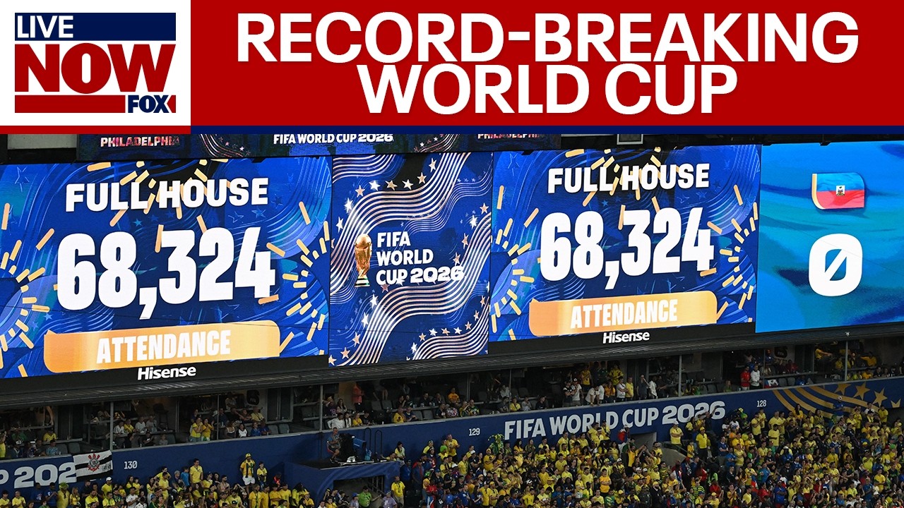 2026 World Cup breaks attendance records