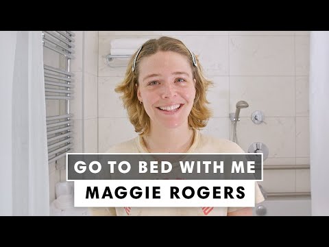 Maggie Rogers on French Skincare Products She Swears By | Go To Bed With Me | Harper's BAZAAR