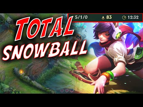 Ahri pops off early and destroys the game!