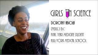 Girls In Science : Becoming a Medic ... Dr. Dorothy Abiola