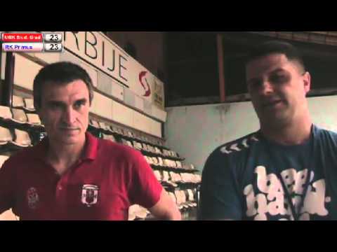 12.10.2014. URK Studentski grad - RK Primus Izjave trenera
