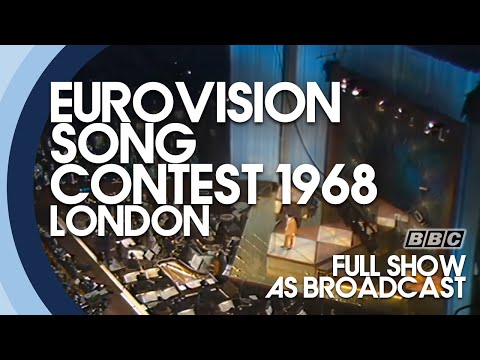 EUROVISION SONG CONTEST 1968 FULL SHOW (AS BROADCAST) LONDON, UNITED KINGDOM (BBC)