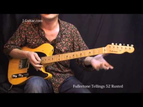 【レビュー】 Fullertone Tellings 52 Rusted 「2.クリーントーン」 by J-Guitar.com