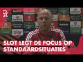 'Je moet NIET BLINDSTAREN op ABRAHAM en DYBALA' | Arne Slot blikt vooruit op AS Roma-Feyenoord