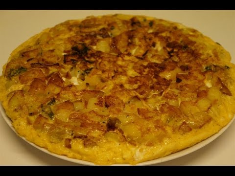 Tortilla de pomme de terre facile et rapide (CUISINERAPIDE)