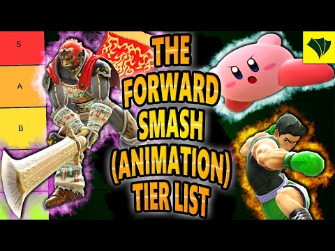 Ranking EVERY Forward Smash Animation in Smash Ultimate