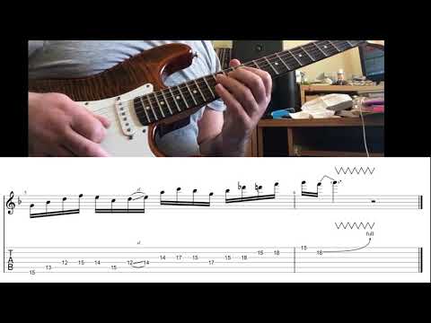Lick of the day 30 (G Dorian)