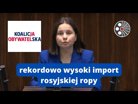 Koalicja Obywatelska pyta, czy rurami Orlenu płynie 'krwawa ropa'