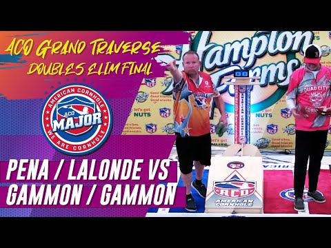 Pena / LaLonde vs Gammon / Gammon - ACO Doubles - Elimination Final - ACO Grand Traverse Major