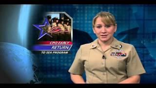 Navy Revises CPO Early Return to Sea Program