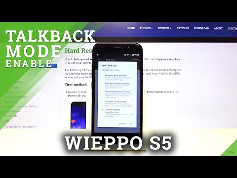 How to Enable Talk Back Feature in WIEPPO S5 – Talkback Option On / Off