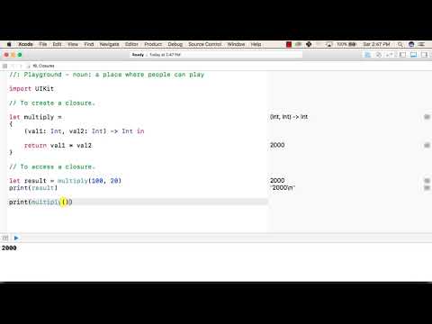 Swift 4 – Closures