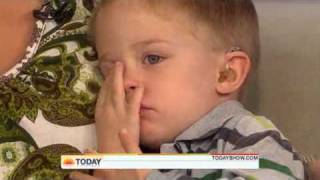 Boy fights disease that turns muscle into bone