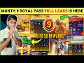 M9 Royal Pass Bgmi 🔥 1 To 50 M9 Royal Pass Leaks | M9 Royal Pass Rewards