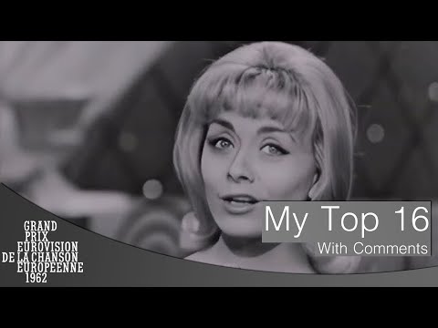 Eurovision Song Contest 1962 - My Top 16 [With Comments]