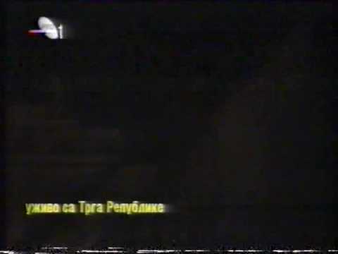 02 kosarka 1997, na Trgu Republike, Beograd