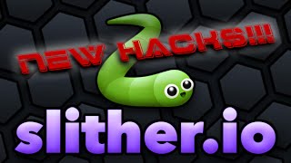 Slither.io *NEW* SPEED HACK HUGE MASS INVISIBLE HACK ZOOM MOD SKIN HACK