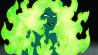 Fire - All Scenes Powers | Justice League Unlimited