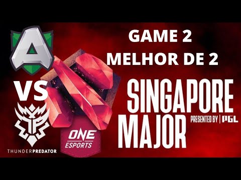 Dota 2 - ONE Esports Singapore Major 2021 | Thunder Predator VS Alliance - Game 2 Bo2 Fase de Grupo