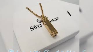 Urn Necklace for Dad's Ashes