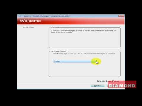 comment installer ati catalyst install manager