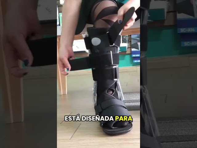 Vídeo relacionado con Tairibousy Walker - Bota de fractura inflable para cirugía del tendón de Aquiles, esguinces agudos de tobillo, pie roto, cuidado postoperatorio (M)