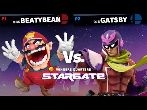 Gatsby (Captain Falcon) vs BeatyBean (Wario) - Stargate #13 Winners Quarter Finals