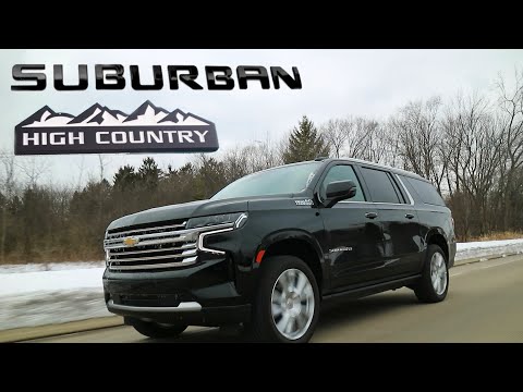 The 2021 Chevy Suburban High Country Is A $75,000 SUV That's Finally Worth It!