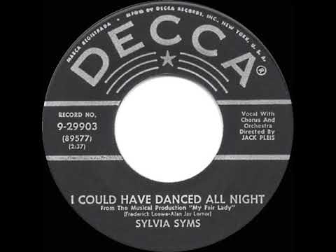 1956 HITS ARCHIVE: I Could Have Danced All Night - Sylvia Syms
