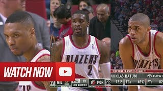 Portland Trailblazers - Nicolas Batum - Wesley Matthews - Damian Lillard.