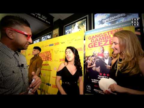 #888celebrities - Afsaneh Dehrouyeh at the Gangsters Gamblers Geezers Red Carpet Premier