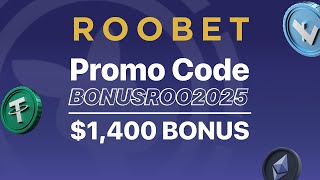 Roobet Promo Code — "BONUSROO2025" $1,400 Bonus, RooWards Cashback & More (roobe