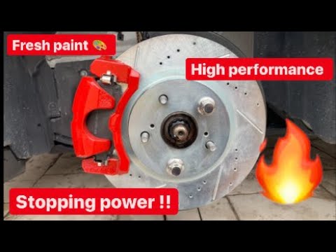 Drilled Slotted Rotors & Pads UPGRADE!!