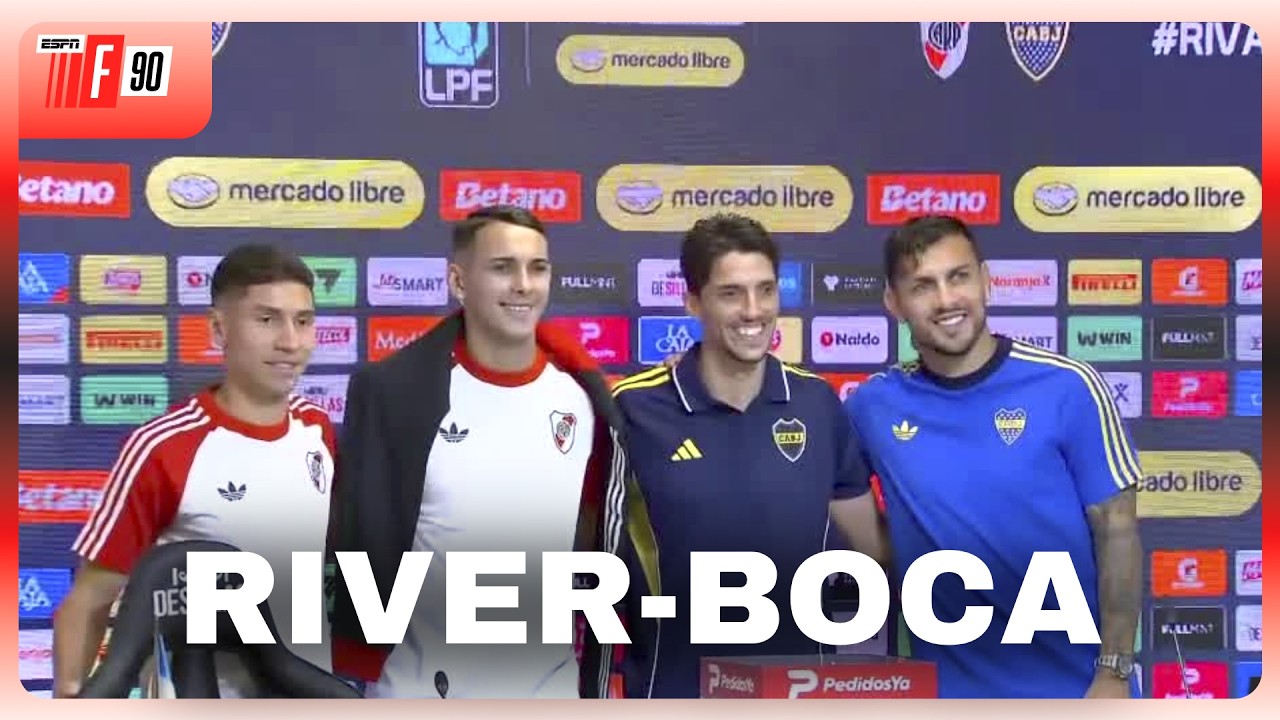 ¡LA CONFERENCIA COMPLETA DE MONTIEL Y PAREDES PREVIO AL SUPERCLÁSICO EN EL MONUMENTAL!