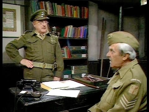 Dad's Army - Face on The Poster - ... you could be taken for one of those nancy boys!...