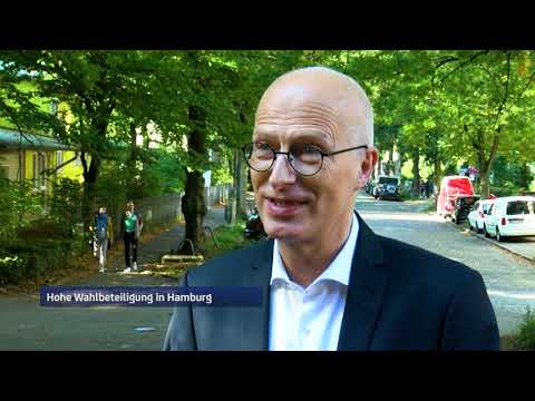 So lief der Wahltag in Hamburg