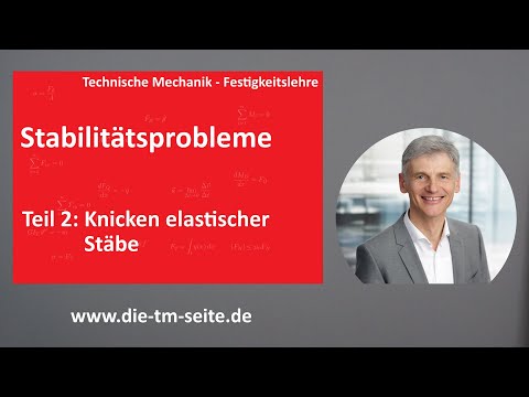 Festigkeitslehre, Stabilitätsprobleme, Knicken elastischer Stäbe