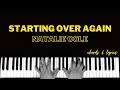 Starting Over Again - Natalie Cole | Piano Cover Accompaniment Backing Track Karaoke Tutorial Chords