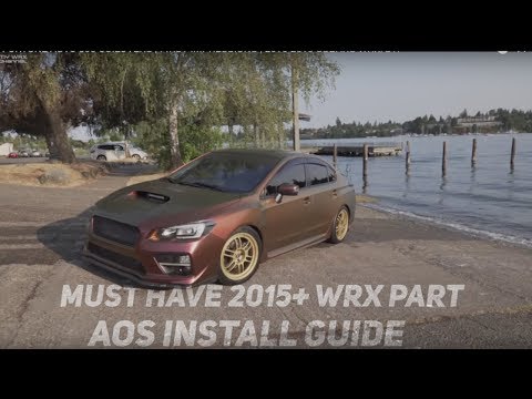 PERRIN AOS INSTALL GUIDE: 2015-2020 SUBARU WRX