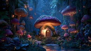 The Enchanted Toadstool Cottage 🌙🍄 Fantasy Ambience, Nature Sounds & Magical Music for Deep Sleep