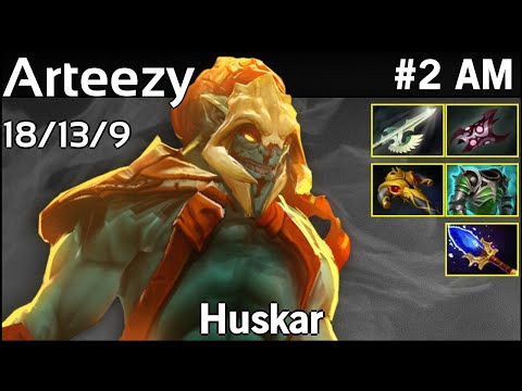 Arteezy  Huskar - Dota 2  7.17