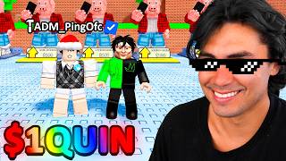 O ADM ME DEU PODERES NO JOGO DELE NO ROBLOX