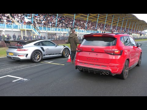 Modified Cars Drag Racing - BRABUS 800 vs M550i vs GT3 RS vs R8 V10 vs Turbo S vs M5 F90 Competition