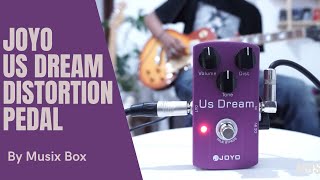 Video thumbnail for REVIEW JOYO US DREAM JF-34 DISTORTION PEDAL - MUSIX BOX DEMO by Musix Box